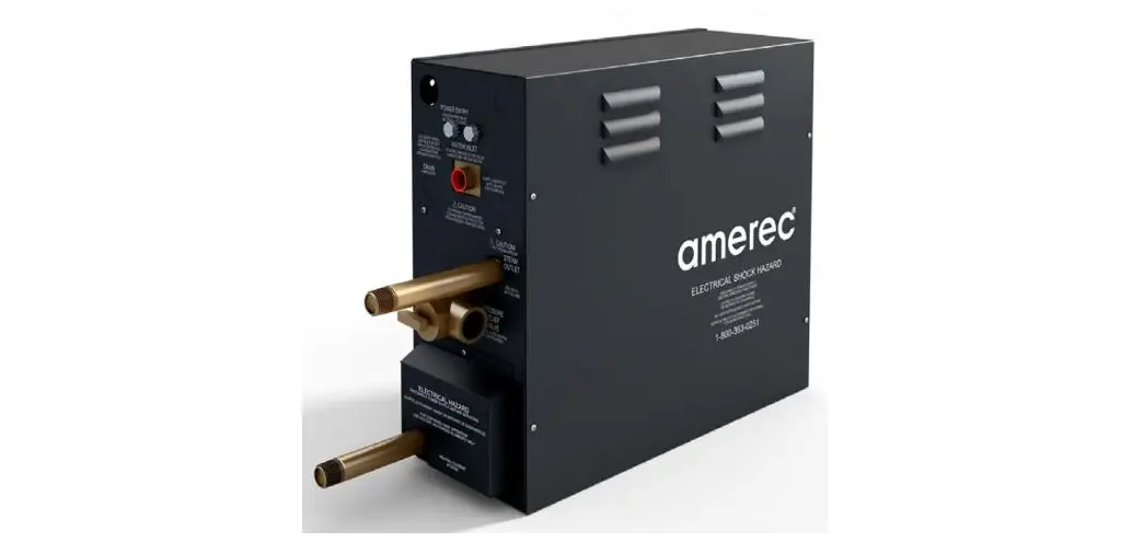 Amerec Ak4.5 Steam Generator Instruction Manual Amerec Ak4.5 Steam Generator Instruction Manual