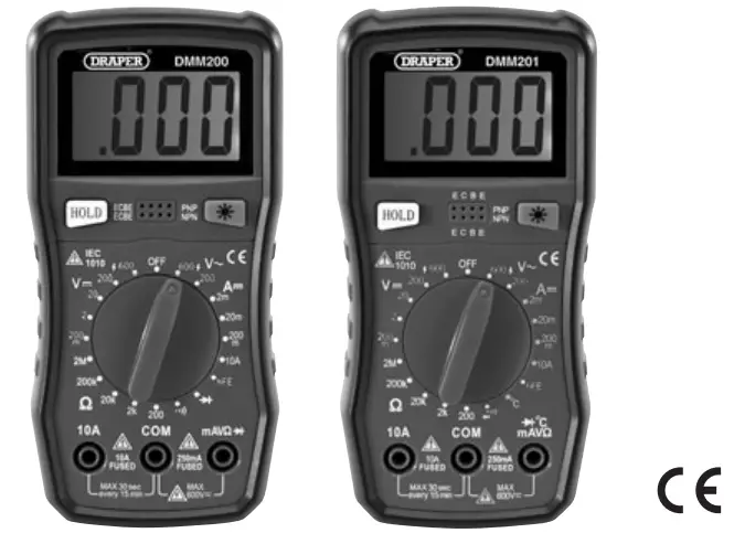 DRAPER 41817 200 Series Multimeter-