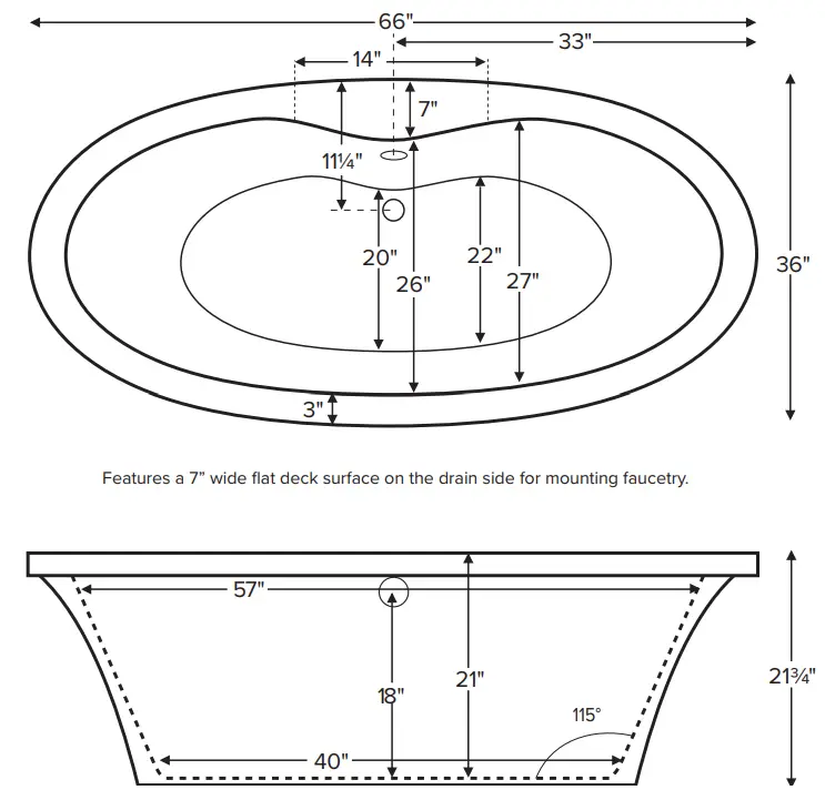 MTI-BASICS-MBOFSX6636-Basics-Freestanding-Soaking-Tub-fig-2