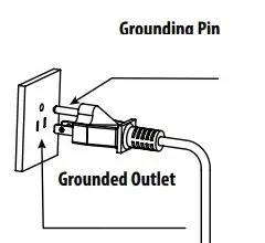 MOEN EB2000 Premium E Bidet Hands-Free Installation Guide - Improper use of the grounding plug can result in a risk of electric shock