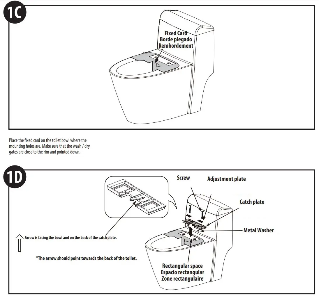 MOEN EB2000 Premium E Bidet Hands-Free Installation Guide - Install the electronic eBidet seat