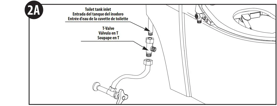 MOEN EB2000 Premium E Bidet Hands-Free Installation Guide - Install the filter and hoses