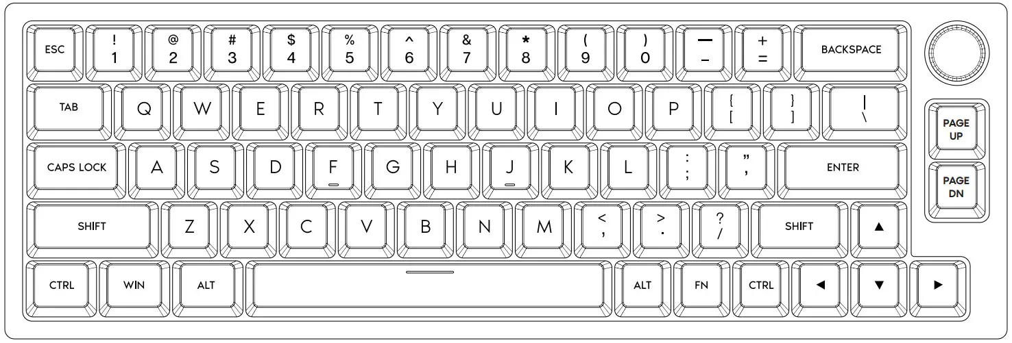 EPOMAKER TH66 Pro Mechanical Gaming Keyboard