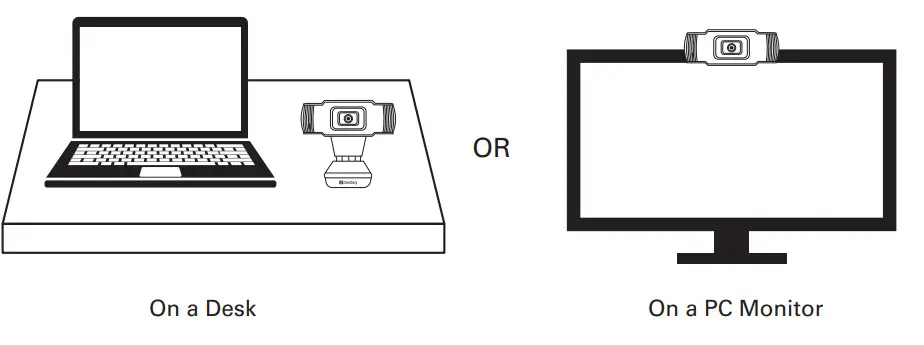 Sandberg 333-95 USB Webcam Saver - Mounting