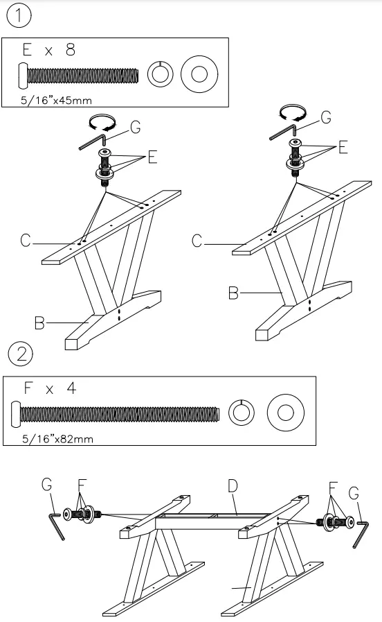 ASHLEY D718-25 Kodatown Dining Table 2