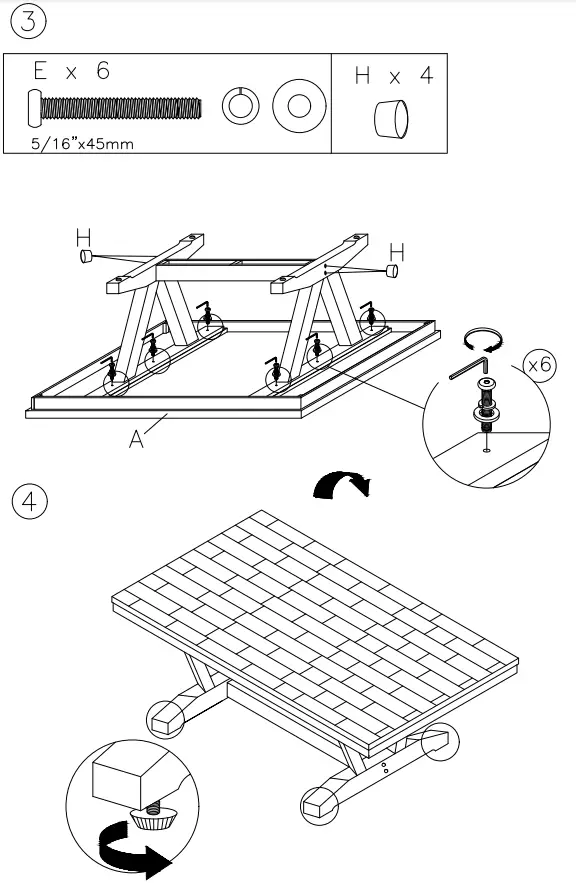 ASHLEY D718-25 Kodatown Dining Table 3
