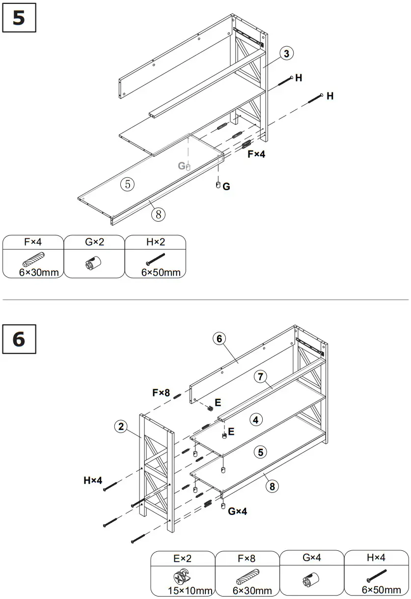 COSTWAY HW65707BKB Console Accent Table with Drawer and Shelves - Figure 4