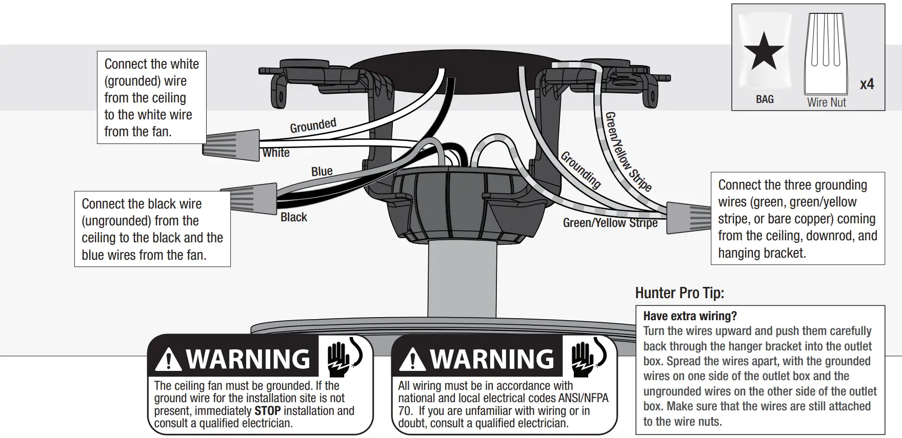 Wiring the Fan