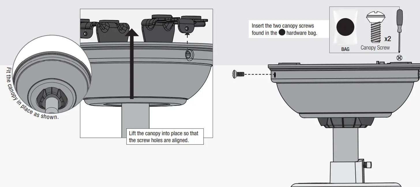 Installing the Canopy