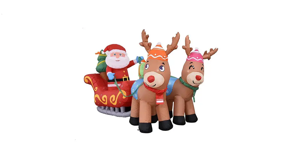 Phenod Toy 7ft Deer Inflatable Folding Christmas Decoration User Guide