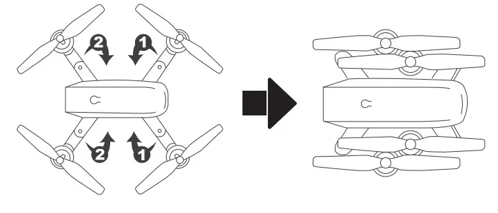 DRAGONTOUCH Dragon Touch DF01G GPS DRONE - MAINTENANCE AND CARE