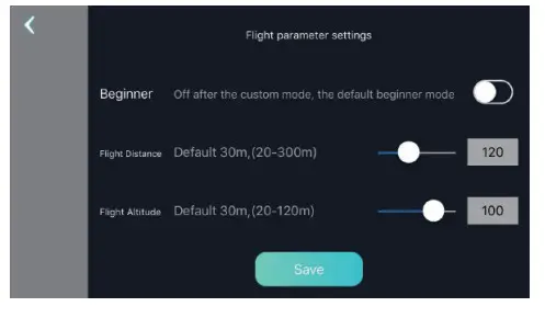 DRAGONTOUCH Dragon Touch DF01G GPS DRONE - setting 2