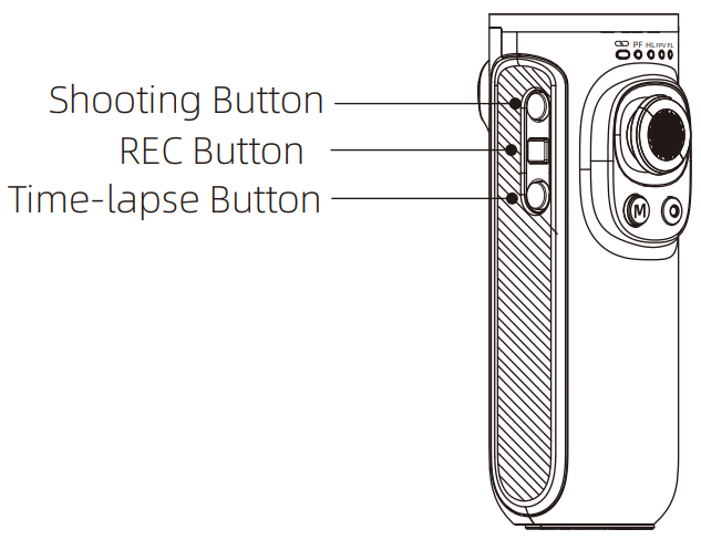 INKEE B094FF9PCQ Falcon Handheld 3-Axis Action Camera Gimbal Stabilizer - fig7