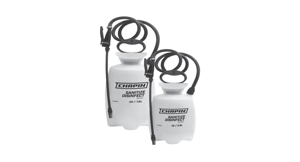 Chapin 24019 1 Gallon Poly Tank Sprayer For Disinfection User Manual