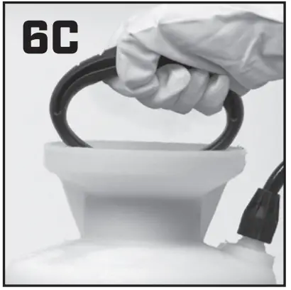 CHAPIN 24019 1 Gallon Poly Tank Sprayer for Disinfection - fig 10