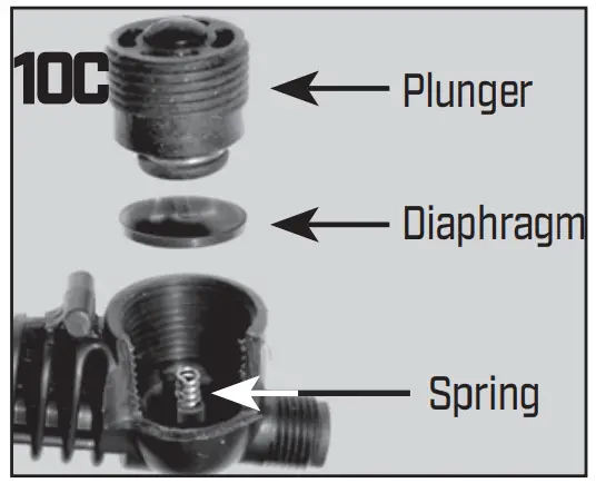 CHAPIN 24019 1 Gallon Poly Tank Sprayer for Disinfection - fig 15