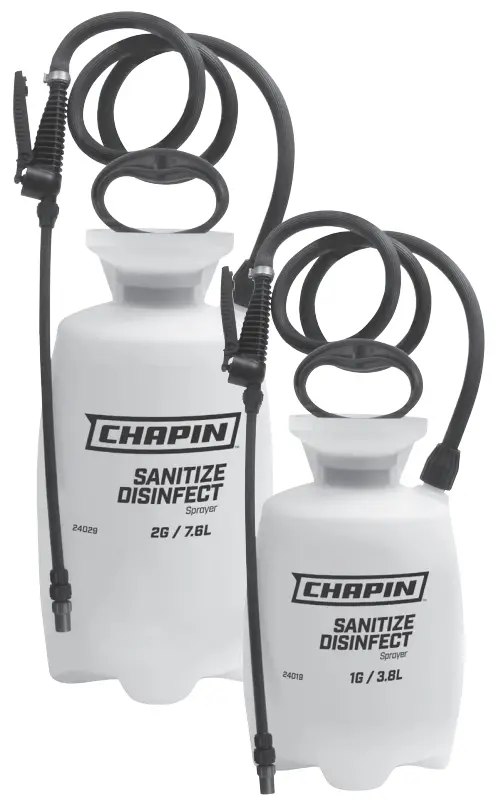 CHAPIN 24019 1 Gallon Poly Tank Sprayer for Disinfection