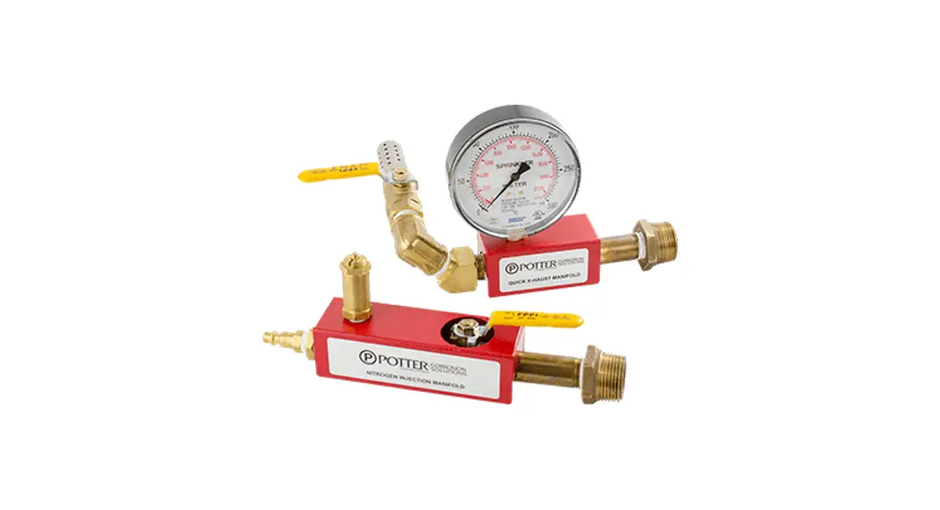 Potter Wet Pipe Corrosion Solutions Kit Instruction Manual