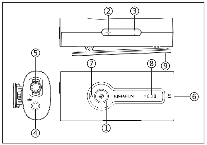 KIMAFUN-KM-G70-Wireless-Microphone-System-fig-2