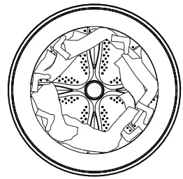 GE APPLIANCES GUD27EE Combination Washer Electric Dryer - Load clothes