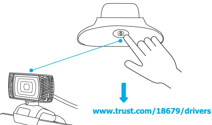 Trust Trino HD 720P Webcam 1