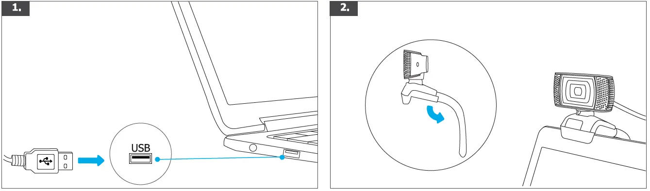 Trust Trino HD 720P Webcam 3