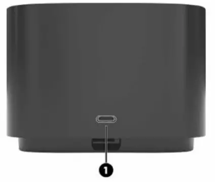 hp G4 Thunderbolt Dock 120W - docking station 1