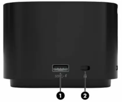 hp G4 Thunderbolt Dock 120W - docking station 2