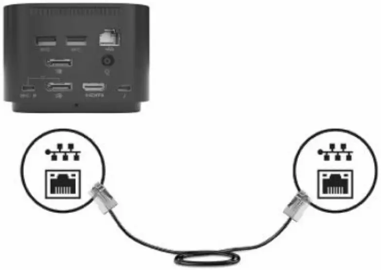 hp G4 Thunderbolt Dock 120W - docking station 7
