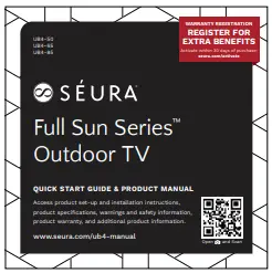 Seura UB4 50 Full Sun Series - IN THE BOX 3