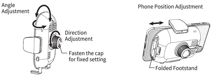 Aerpro AP20AQI Wireless Charging Smartphone Holder-angie