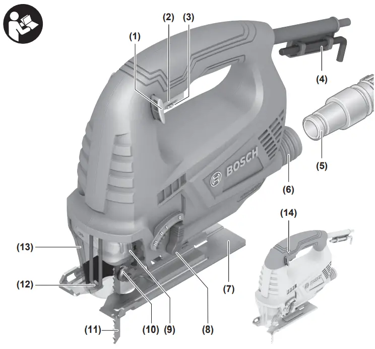 BOSCH GST 700 Professional Jigsaw -