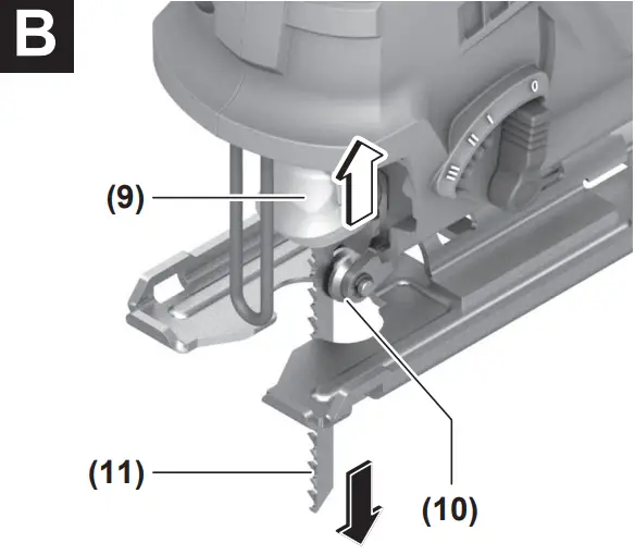 BOSCH GST 700 Professional Jigsaw -- B