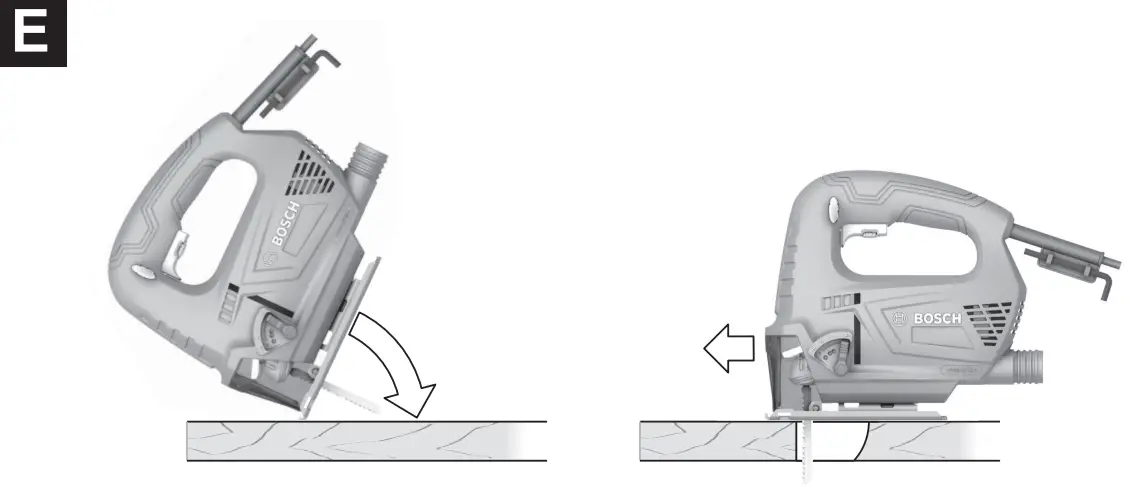 BOSCH GST 700 Professional Jigsaw -- E