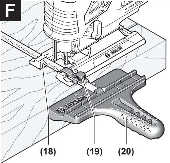 BOSCH GST 700 Professional Jigsaw -- F