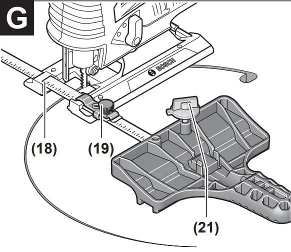 BOSCH GST 700 Professional Jigsaw -- G