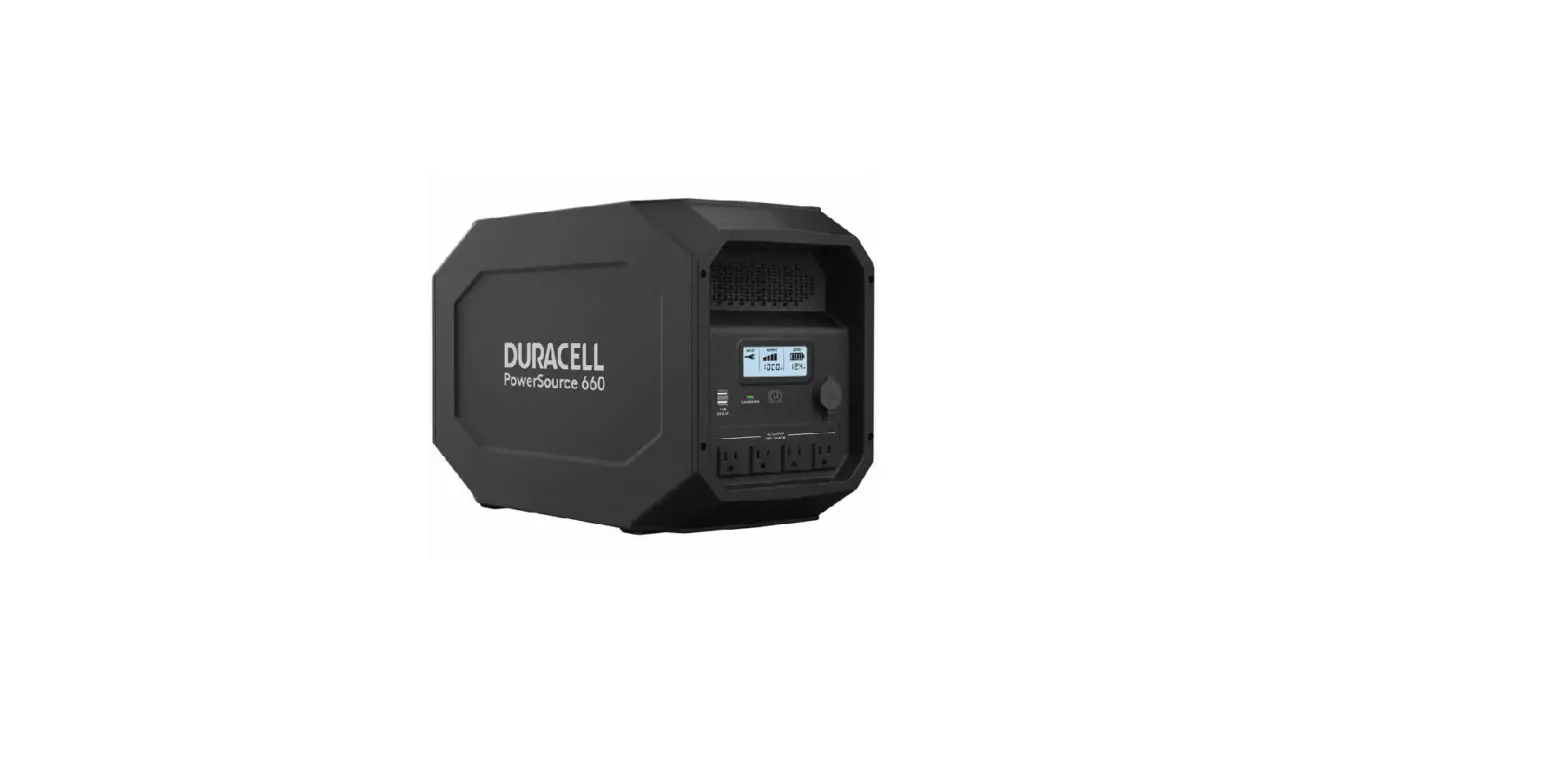 Duracell Powersource 660 User Manual