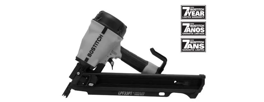 Bostitch Lpf21pl, Lpf33pt, Lpf28ww Pneumatic Stick Nailer Operation And Maintenance Manual
