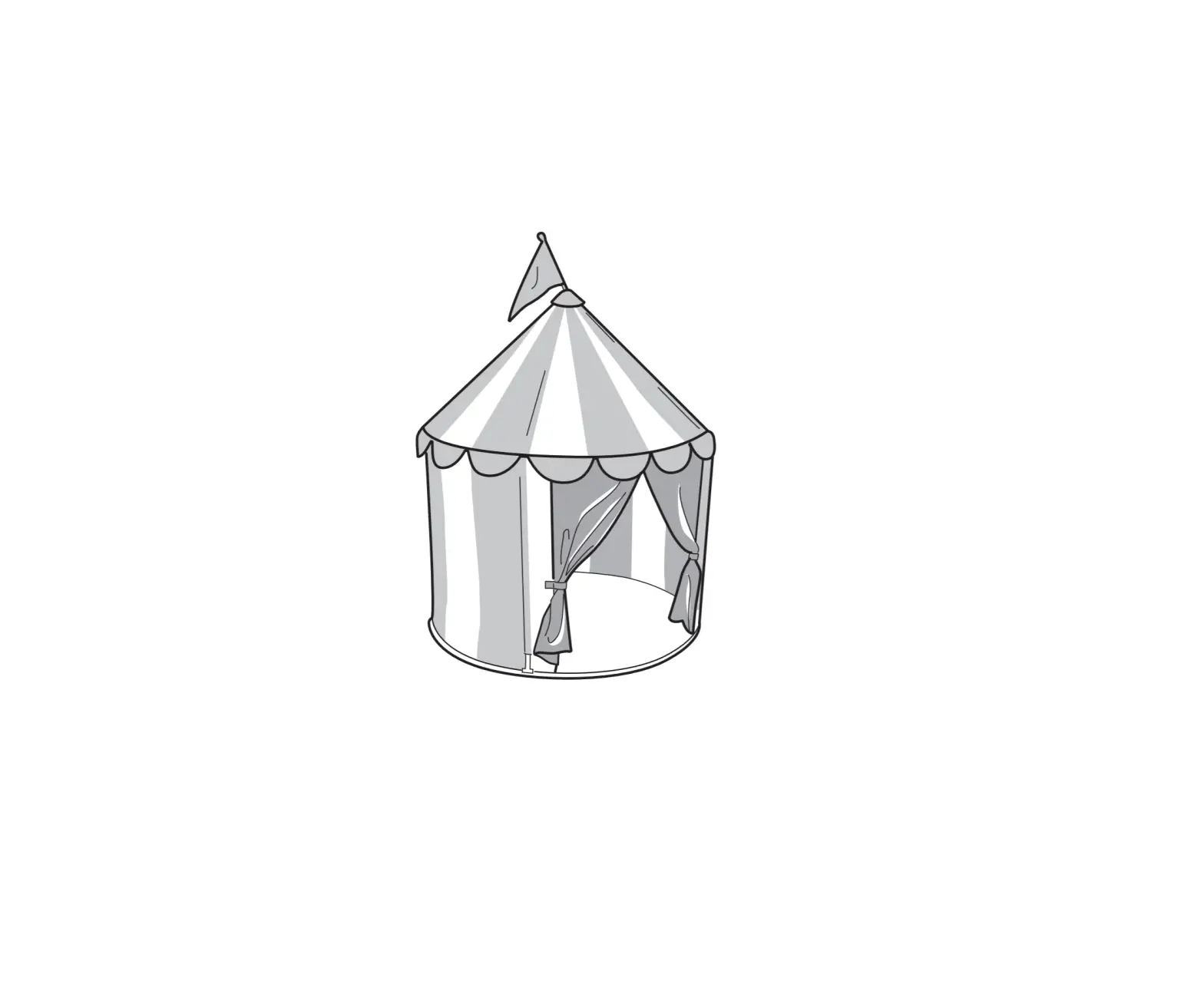 Ikea Cirkustält - Children's Tent Instructions