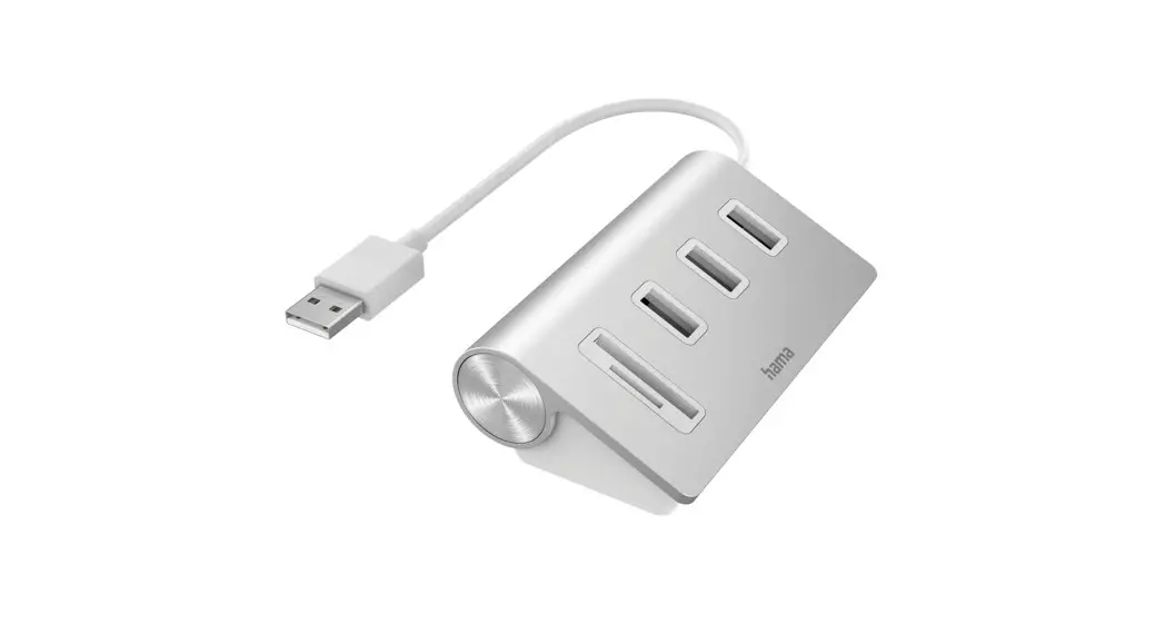 Hama 200124 Usb Hub/card Reader Instruction Manual Hama 200124 Usb Hub/card Reader Instruction Manual