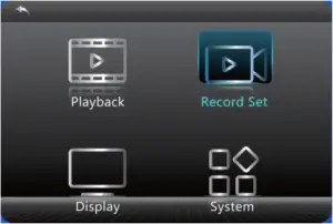 QV3500 - MENU FUNCTIONS