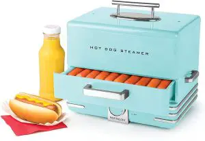 NOSTALGIA NHDS206RD Hot Dog Steamer
