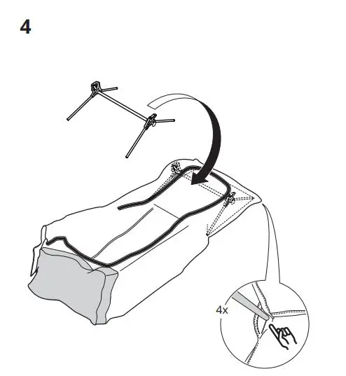 IKEA VUKU Portable Wardrobe fig4