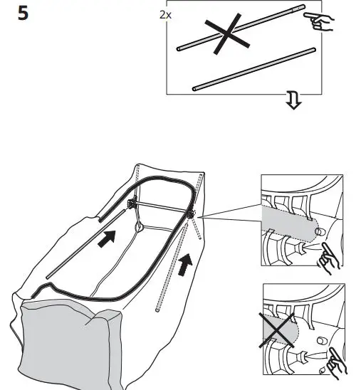 IKEA VUKU Portable Wardrobe fig5