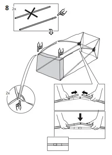 IKEA VUKU Portable Wardrobe fig8