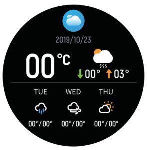 SMART WATCHES D07Pro Smart Watch - Weather