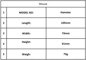FIG 1 Appearance Specifications
