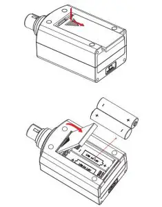 FIG 30 Installing Batteries