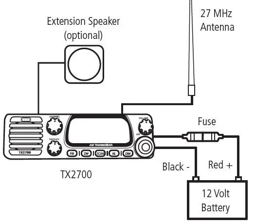GME TX2700 27 MHz CB Radio-7