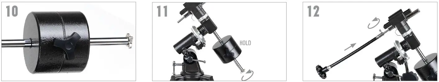 CELESTRON 21045 114EQ Powerseeker Telescope Installation Guide Fig4